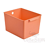 Storage Tray Orange-L25*W19*H15 CM,PP