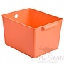 Storage Tray Orange-L34*W22.5*H15 CM,PP