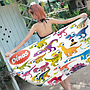 Cartoon Beach Towel,Microfiber ,150*70cm