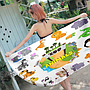 Cartoon Beach Towel,Microfiber ,150*70cm