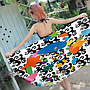 Cartoon Beach Towel,Microfiber ,150*70cm