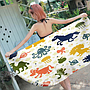 Cartoon Beach Towel,Microfiber ,150*70cm