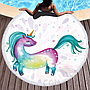 Cartoon Microfiber Beach Towel，Microfiber，150*150cm