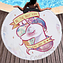 Cartoon Microfiber Beach Towel，Microfiber，150*150cm