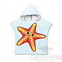 Kid's Cape Beach Towel,Microfiber，60*80cm