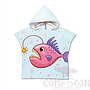 Kid's Cape Beach Towel,Microfiber，60*80cm