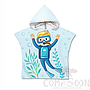 Kid's Cape Beach Towel,Microfiber，60*80cm