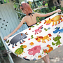 Cartoon Beach Towel,Microfiber ,150*70cm