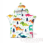 Kid's Cape Beach Towel,Microfiber，60*80cm