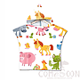 Kid's Cape Beach Towel,Microfiber，60*80cm