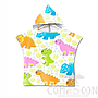 Kid's Cape Beach Towel,Microfiber，60*80cm