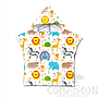 Kid's Cape Beach Towel,Microfiber，60*80cm