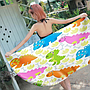 Cartoon Beach Towel,Microfiber ,150*70cm
