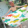 Cartoon Beach Towel,Microfiber ,150*70cm