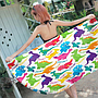 Cartoon Beach Towel,Microfiber ,150*70cm