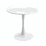 Lacquered small round table-φ90cm
