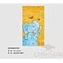 Cartoon Towel，Cotton，26*50 cm