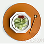 PU Placemat-D38 CM , Table Mat