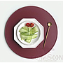 PU Placemat-D38 CM , Table Mat