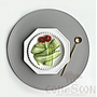 PU Placemat-D38 CM , Table Mat