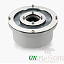 RGB Underwater Light-6W，D130*H70 mm