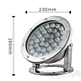RGB Underwater Light-36WW230*H180 mm