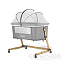 Baby Bed,L94*W55*H70Cm,Aluminum Alloy + Cationic Fabric  Baby Cot ,Baby Bed Foldable