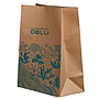 Kraft Food Bag M-sized W/LOGO，L24*W14*H33cm
