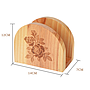 Vertical napkin holder, Yellow, 14*7*12cm