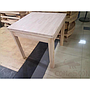 Square Dining Table, Rubberwood, W100*L100*H73Cm