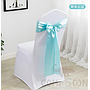 Chair Cover Band,Tiffany Blue,14*275Cm