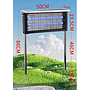 Outdoor Solar Mosquito Killer Light，L50*W18*H86cm