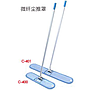 36 "Microfiber Without Lace Dust Push Cloth
