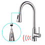 Inductive drawable kitchen faucet - SUS304