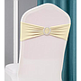 Chair Cover Band-Spandex-Creamy white