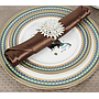 Napkin-Dark brown-50*50cm-Polyester