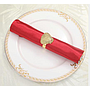 Napkin-Bright red-50*50cm-Polyester