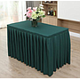 Table Skirting(120*45+75cm)-Dark green